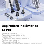 Aspiradora inalámbrica ST Pro. Modelo: ST-6645Pro - Img 54329392