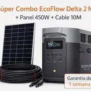 COMBO (ECOFLOW DELTA 2 MAX + CABLE DE 10M + PANEL - Img 58060953