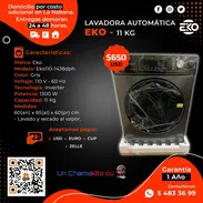 📣 11 KG 📣 LAVADORA EKO 11KG CARGA FRONTAL INVERTER. FACTURA Y GARANTÍA DE 1 AÑO. TLF 54833699 - Img 49521660