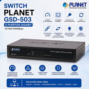 SWITCH PLANET GSD-503 – 5 PUERTOS GIGABIT 🏠 27 USD - Img 57174245