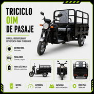 🛺Triciclo Eléctrico OIM de Pasaje 0KM - Img 55826376