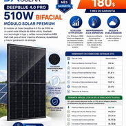 🔥 ¡ *NUEVA REBAJA EN PANEL JA SOLAR 510W BIFACIAL! ☀️* - Img 57378251