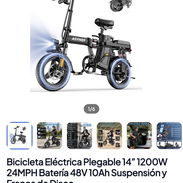 Bicicleta eléctrica plegable 14” - Img 56733983