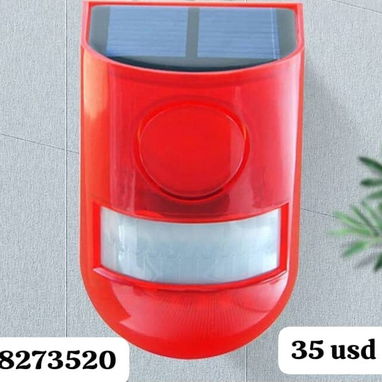 Alarmas . Sensor de movimiento ,carga x panel solar, ideales para proteger los panales, garaje, accesos ,patios,casa,etc - 4/9