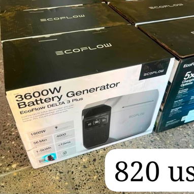 ECOFLOW NUEVOS EN CAJA PANELES CABLES,COMBOS - 8/10