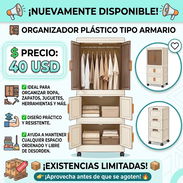 ORGANIZADOR PLÁSTICO TIPO ARMARIO ($40) - Img 56083686