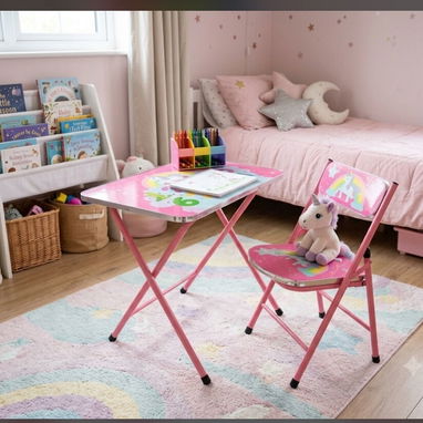 Set de Mesa y silla para niños Plegables - Img 124639750