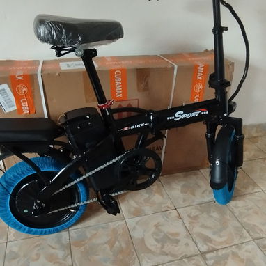 Vendo bicicleta electrica nueva de 1200w precio 520 usd se puede pagar por zell - Img 126950676