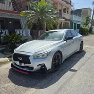 Infiniti Q50 3.0t 2019 Motor v6 twin turbo Asientos nuevos en piel 77k millas Precio 30mil USD pagar en cuba o EEU - Img 57552340