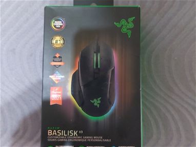 Mouse Razer Basilisk V3 nuevo en caja-50usd - Img main-image-45637402