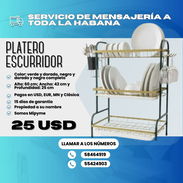 🍽️ PLATERO ESCURRIDOR  💲25 USD - Img 54277309