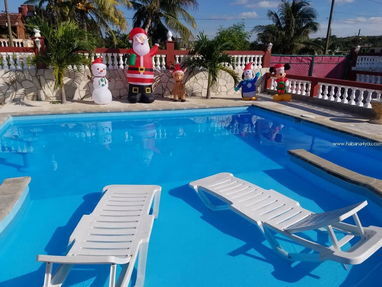 🏖☀️Casa con piscina a solo 4 cuadras de La playa de GUANABO con 5 habitaciones. Whatssap 52959440 - Img main-image