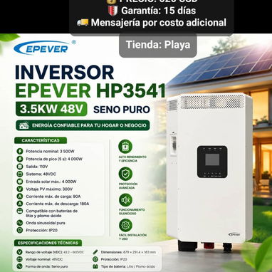 Inversores marcas: Must, Saco, Ecarus, Sumry, Sunpal, Sunshine, etc - 7/8