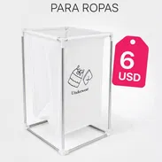 CESTO ORGANIZADOR PARA ROPAS - Img 57320614