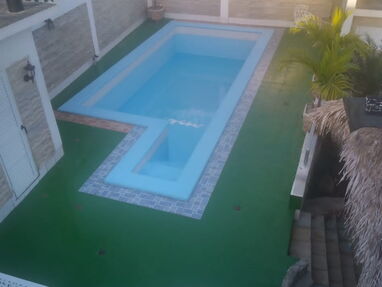 Se renta casa de tres habitaciones con piscina en altura de Boca Ciega. 58858577. - Img 61979049