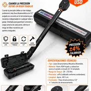 Llave Torque o Torquimetro 1/2- Llave Dinamométrica, Mecánica ±4% Precisión con Estuche. - Img 57061847