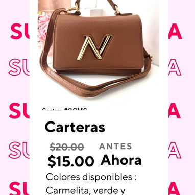 Super ofertas de rebajas carteras de mujer súper lindas - Img 122808648