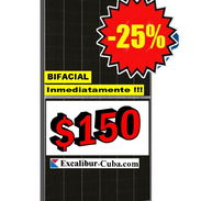 Panel solar premium, todo negros, bifaciales 500W. - Img 57622811