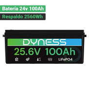 Batería Dyness LiFePO4 24V 100Ah 2560Wh 2.56kWh Para Respaldo En Casa 🔶 - Img 57883531