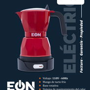 cafetera electrica roja de 3 tazas - Img 56330491
