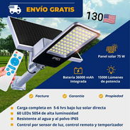 🔷 *Lámpara Solar 800 W*   - Otra forma de pago: 130 usd  - 3 meses de garantía   - Factura , garantía y propiedad  # 53 - Img 56850595
