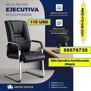 FG-721-P-FADIAR-Silla Ejecutiva Acolchonada Negra...110 USD...56579735...Compra Mínima 4 unidades....Envio Gratis - Img 56416170
