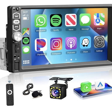 Reproductora PARA CARRO CON gpsCÁMARA ANDROID HUECO MÁS PKANOPERO PANTALLA 7” llama 55106915 - Img 120625028
