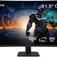 Monitor curvo VA de 31.5" GIGABYTE - GS32QCA - para juegos - QHD 2560x1440-180Hz - 1ms MPRT 52815418 - Img 57088154