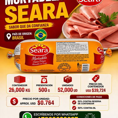 Venta Mayorista de Alimentos y Suministros | Contenedores Completos | RY Global LLC | CARNES Y EMBUTIDOS - 3/5