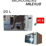 HORNO MICROONDAS 20 L MILEXUS - EFECTO ESPEJO INCORPORADO - Img 56984217