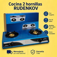 COCINA 2 HORNILLAS RUDENKOV – ACERO INOXIDABLE - Img 57136080