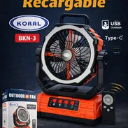 Ventilador recargable - Img 55801139