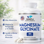 ✔ Glicenato de Magnesio 180 Tabletas <Preicio 20$ , me tiran al whastapp - Img 55854671