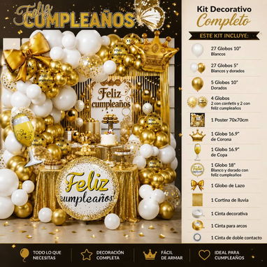 Set decorativos para cumpleaños - Img 125446876