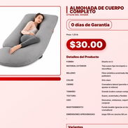ALMOHADA DE CUERPO COMPLETO . - Img 57555363