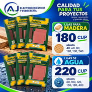 Lijas para Madera. Grano 40, 60, 80, 120, 150, 240. Hoja 23x28cm. Damos factura. Aceptamos transferencia. - Img 48573252
