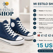 🔹Converse azul corte alto🔹 - Img 54126658