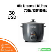 Olla Arrocera 1.8 Litros 700W/120V ROYAL - Img 55635623
