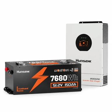 Inversor Solar Híbrido Humsienk 8kW 48V 110/120V - 9/10