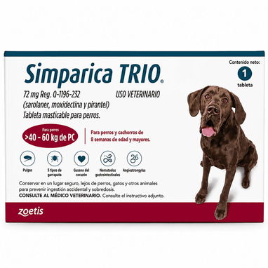 SIMPARICA TRIO / contra pulgas y garrapatas - Img 126306128