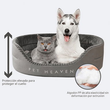 Cama Redonda Acolchada Pet Heaven - 2/4