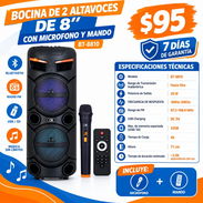 🔥🎶 ¡BOCINA BT-8810 DISPONIBLE! 🎶🔥 - Img 57324120