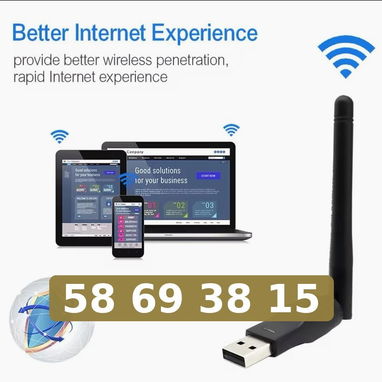 Adaptador USB Wifi PC - 2/3