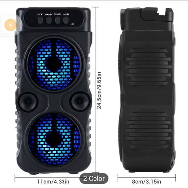 Bocina portátil inalámbrica Bluetooth para PC y laptop - 2/3