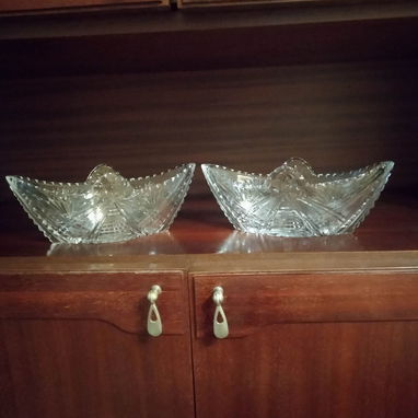 Dulceras y bomboneras de cristal tallado origen europeo - Img 114871094