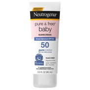 Neutrogena Pure Free Baby Sunscreen Broad Spectrum SPF 50 88 mL 3 oz - Img 58335468