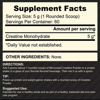 Creatina micronized - 2/2
