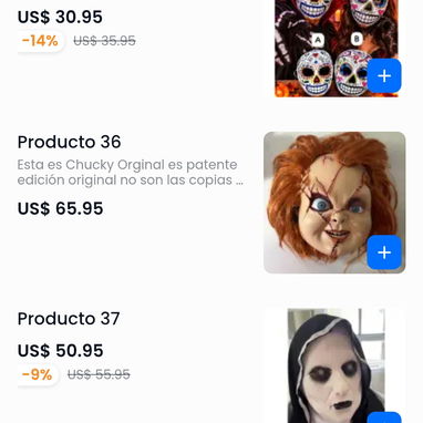MÁSCARAS HALLOWEEN 2026 - 10/10