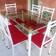 JUEGO DE COMEDOR DE 6 SILLAS - Img 58065455