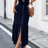 👗 Vestido con botones y volantes, fresco y femenino - Img 50379877